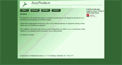 Desktop Screenshot of easyproducts.nl